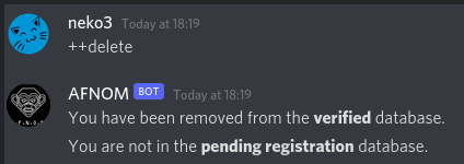 afnom delete user
